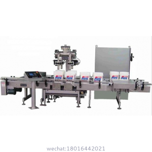 4-Head A-B Automatic Net Weight Filling Machine for High Viscosity Filling Into Open Top Pails & Bag-In-A-Box Applications